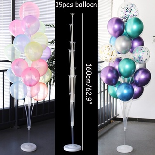 1 Bộ Giá Đỡ Bong Bóng Trong Suốt 75cm Dùng Trang Trí Tiệc Cưới / Sinh Nhật