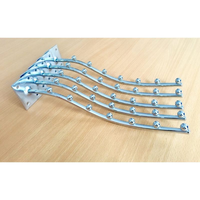Móc bi loại gắn tường và cài lên thanh inox 5 - 7 - 9 bi,tay bi bắn ...