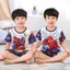 Bộ quần áo chất cotton cho bé trai (chất siêu đẹp mát dịu ngày hè)