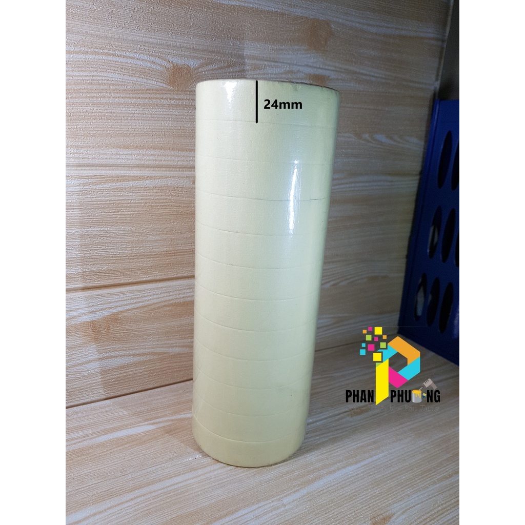 BĂNG KEO GIẤY 48mm / 24mm * 50 vòng
