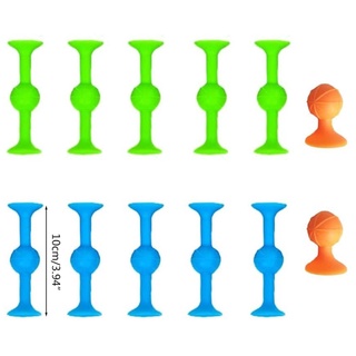 De 1 Đồ chơi lồng vào nhau Xây dựng Squigz Nhà búp bê Đồ chơi di động Tiện ích chống căng thẳng