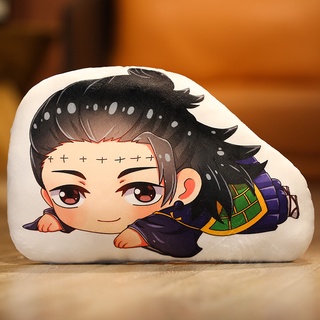 ST2 Jujutsu Kaisen Gối Búp Bê Sang Trọng Đồ Chơi Gojo Satoru Megumi Yuji Nobara Anime Đệm Trang Trí Nhà Quà Tặng TS2