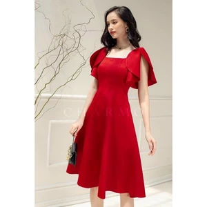 ĐẦM XÒE Y HÌNH TÔN DÁNG SANG TRỌNG CHO CÁC CHỊ EM THỜI TRANG QUÝ PHÁI TINH TẾ HIYU STORE