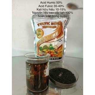 Fulvic Humic cao cấp tan 100% hoàn toàn trong nước( Hàm lượng acid fulvic cao)
