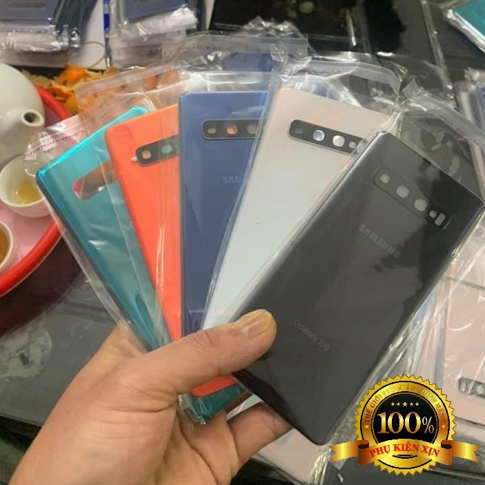 Nắp Lưng Bóc Máy S10 Plus / S10+ / G975 - Hàng Zin Máy Bóc Đẹp