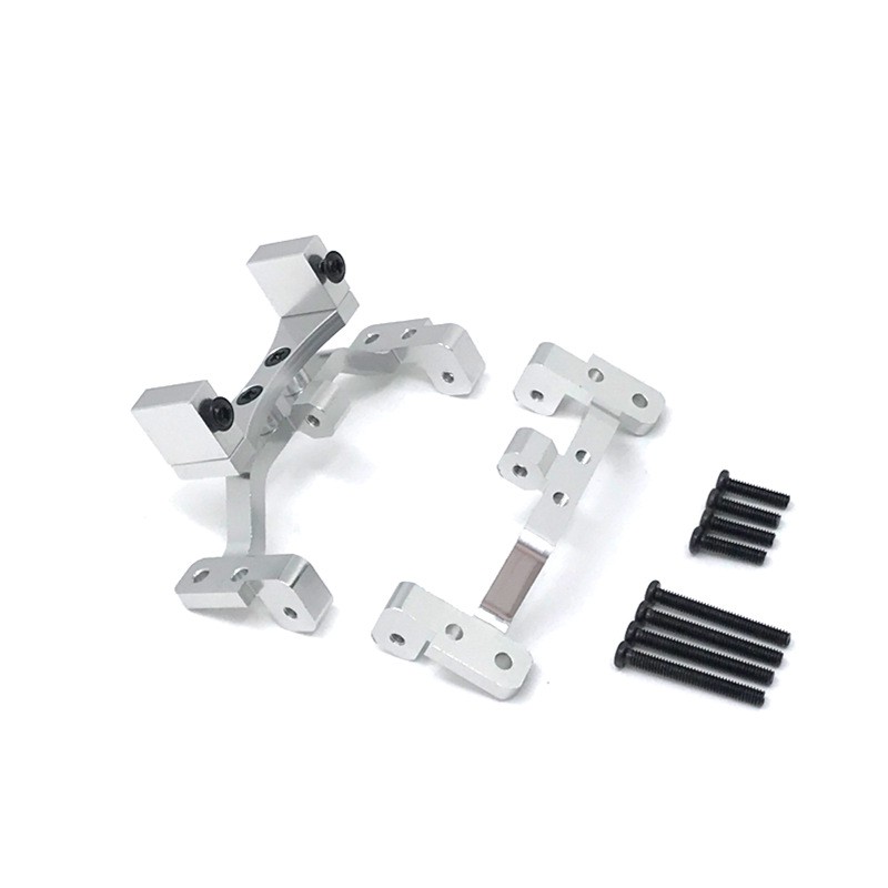 Cho MN D90 D91 D96 MN99S 1 / 12 RC Xe Nâng Cấp Phần Kim Loại Kéo Cần Đế Ghế & Trục Lên Giá Đỡ Servo Gắn Phụ Kiện, Sier