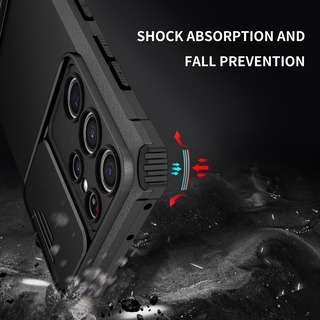 Ốp Điện Thoại Siêu Mỏng Chống Sốc Có Giá Đỡ Cho Samsung Galaxy A02S A03S A21S A10S A20S A22 4G M32 4G