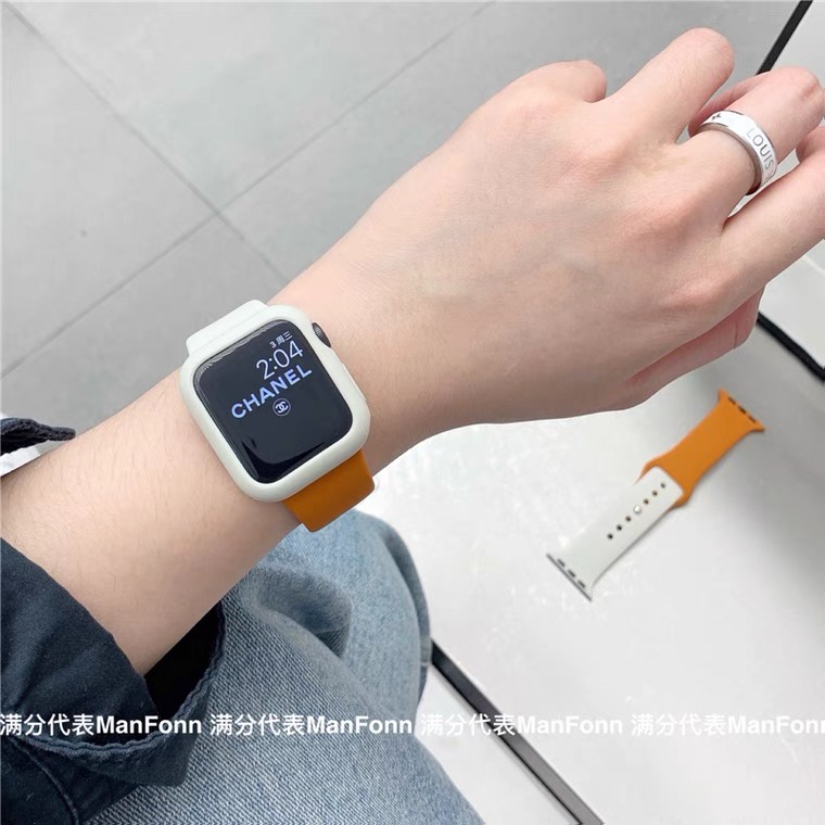 Ốp Lưng Kẹo Cho Apple Watch 46MM Series 11 10 9 8 7 SE 6 5 4 iWatch Ultra 3 2 49mm 45 41 45 SE 40 44 42 38MM Ốp Lưng