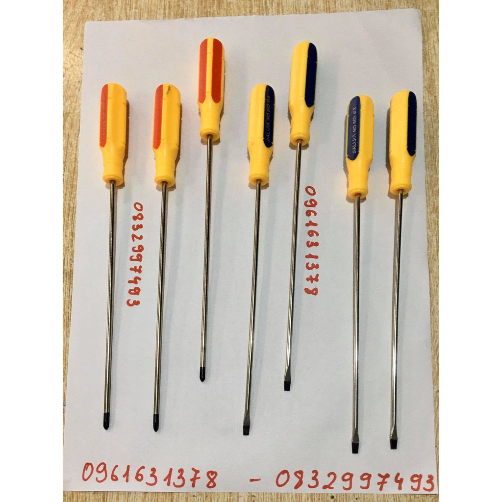 Tua vít sọc đủ size 3mm 150mm