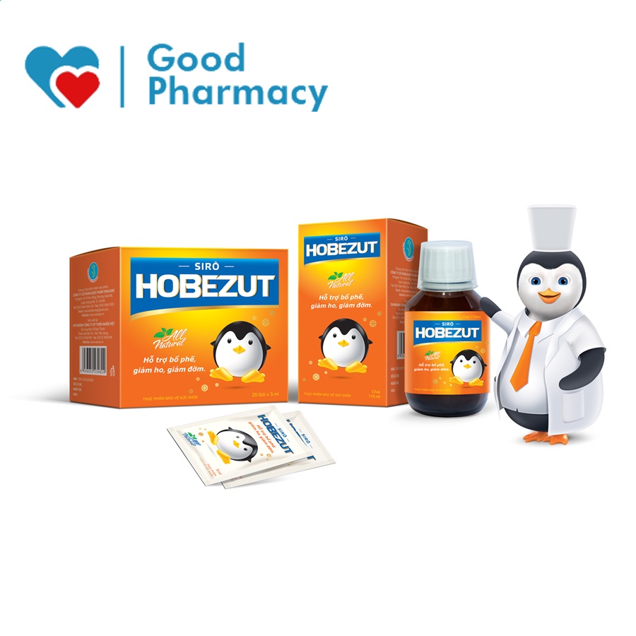 Siro ho, cảm cho trẻ em Hobezut / Bezut | Shopee Việt Nam