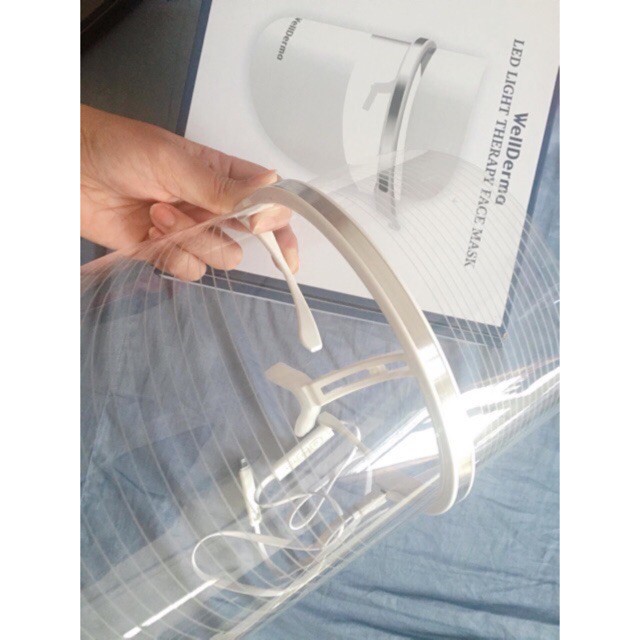 Mặt nạ đèn LED WELLDERMA LED LIGHT THERAPY FACE MASK Shopee Việt Nam