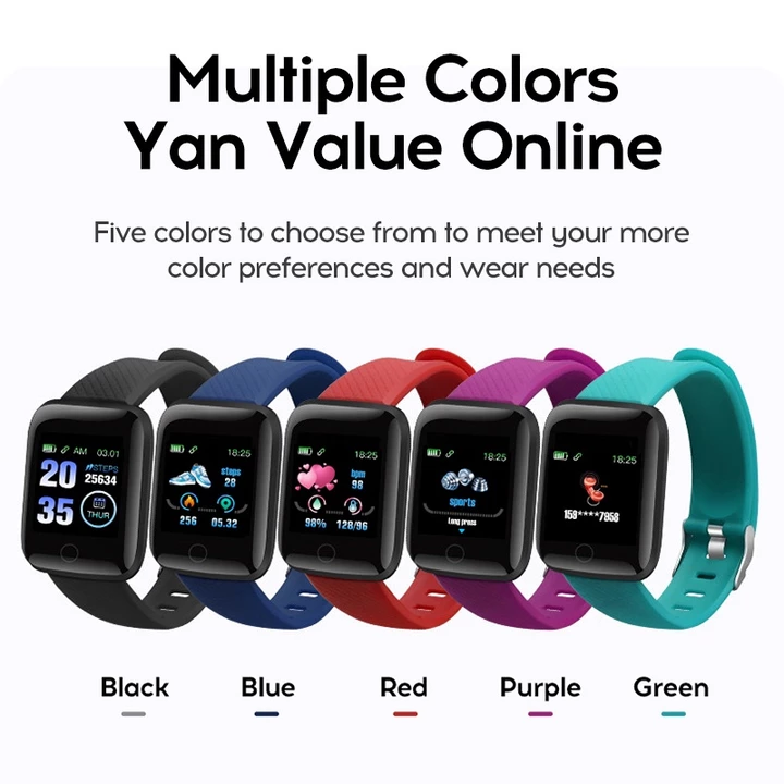 116plus Đồng Hồ Thông Minh Nam Nữ Trẻ Em Đo Nhịp Tim Huyết Áp 116Plus Đồng Hồ Thông Minh Thể Thao Chống Nước Đồng Hồ Thông Minh Đồng Hồ Thông Minh Cho – 6