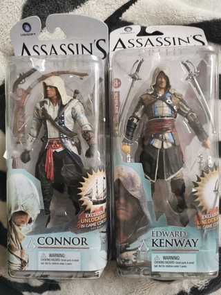 15cm Assassin Creed Origins Creed Series 4 Connor Haytham Edward Kenway Mohawk Nhân Vật Hành Động Mô Hình Đồ Chơi Quà Tặng