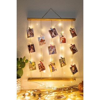Khung treo ảnh sinh nhật ảnh cưới, giá để treo ảnh decor trang trí quán cafe phòng ngủ