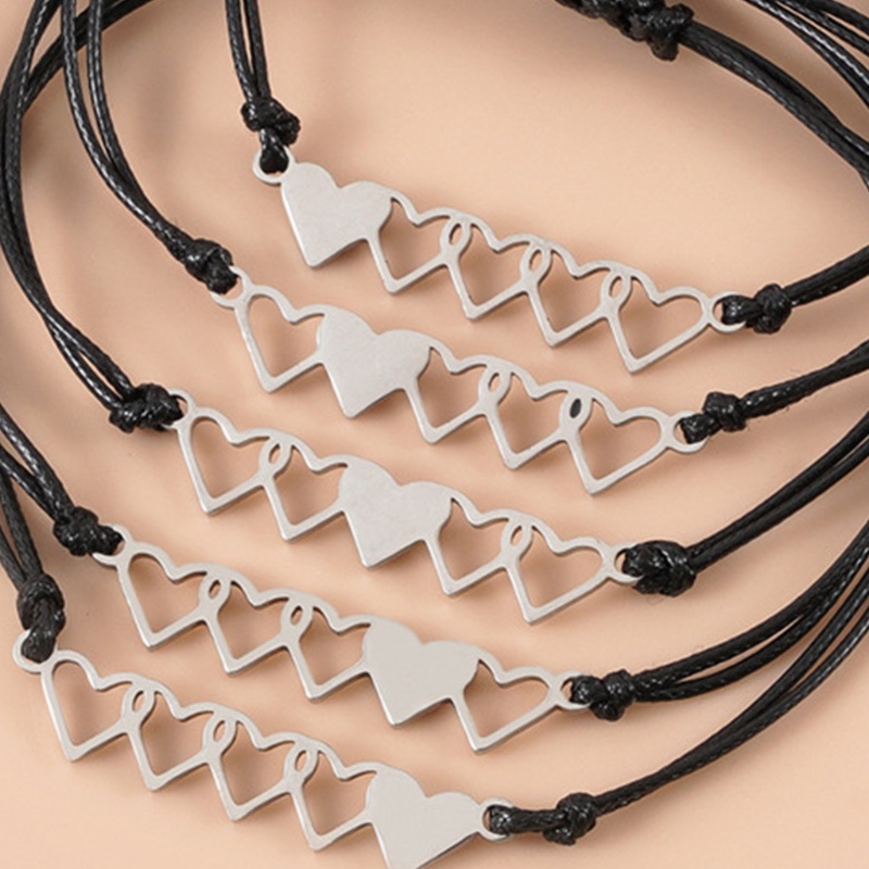 Vic 5 Chiếc Em Gái Người Bạn Thân Vòng Tay Tình Bạn Bestie Phù Hợp Với Trái Tim Dài Khoảng Cách Sáng Tạo Cho Bé Gái Nữ Daught