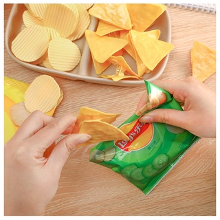 3 Kẹp Giấy Hình Miếng Snack Dễ Thương - Thỏ Hồng VPP