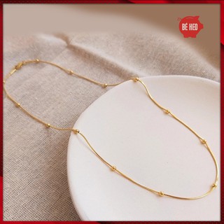 Dây chuyền titan hạt bi xinh xắn - Trang sức Bé Heo BHDC262