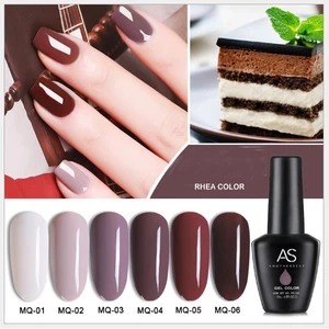 Sơn gel AS chọn lẻ 6 màu nâu MQ