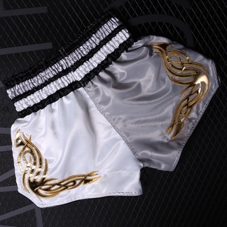Nam Muay Thái Quần Short Nữ Trẻ Em Thanh Thiếu Niên Quyền Anh Quần Short Kickboxing Chiến Đấu MMA Trunks Sanda Vật lộn Huấn Luyện Quần Ngắn