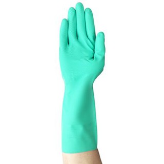 [Chính hãng] Găng tay chống hóa chất Malaysia cấu tạo nitrile, Găng tay chống dầu nhớt, chống axit, thấm mồ hôi OKAMAS