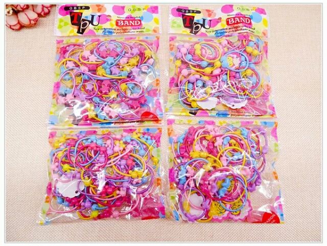 Túi 50c chun cột tóc nhiều màu