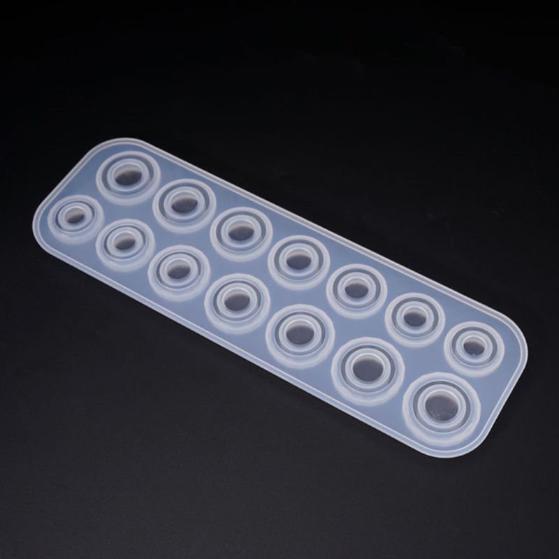 Khuôn Silicone Mềm cho Đúc Nhẫn DIY từ Nhựa Cao Cấp - Trang Sức Thủ Công