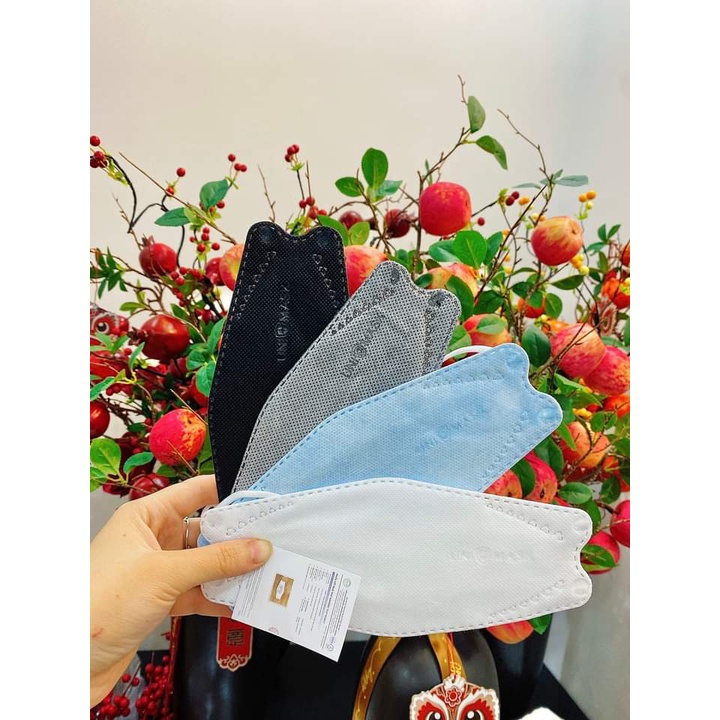 Set 50 Chiếc Khẩu trang 4 Lớp KF94 UNI MASK Chống Bụi Mịn, Kháng Khuẩn Hàng Cao Cấp Hàn Quốc Sẵn Hàng