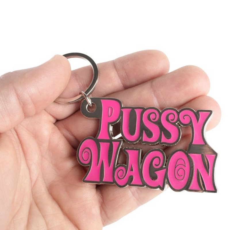Ppy Hợp Kim Phim Thời Trang Kill Bill Series Pussy Wagon Cho Chìa Khóa Chữ Mặt Dây Chuyền Phụ Kiện Nam Nữ Móc Khóa 2