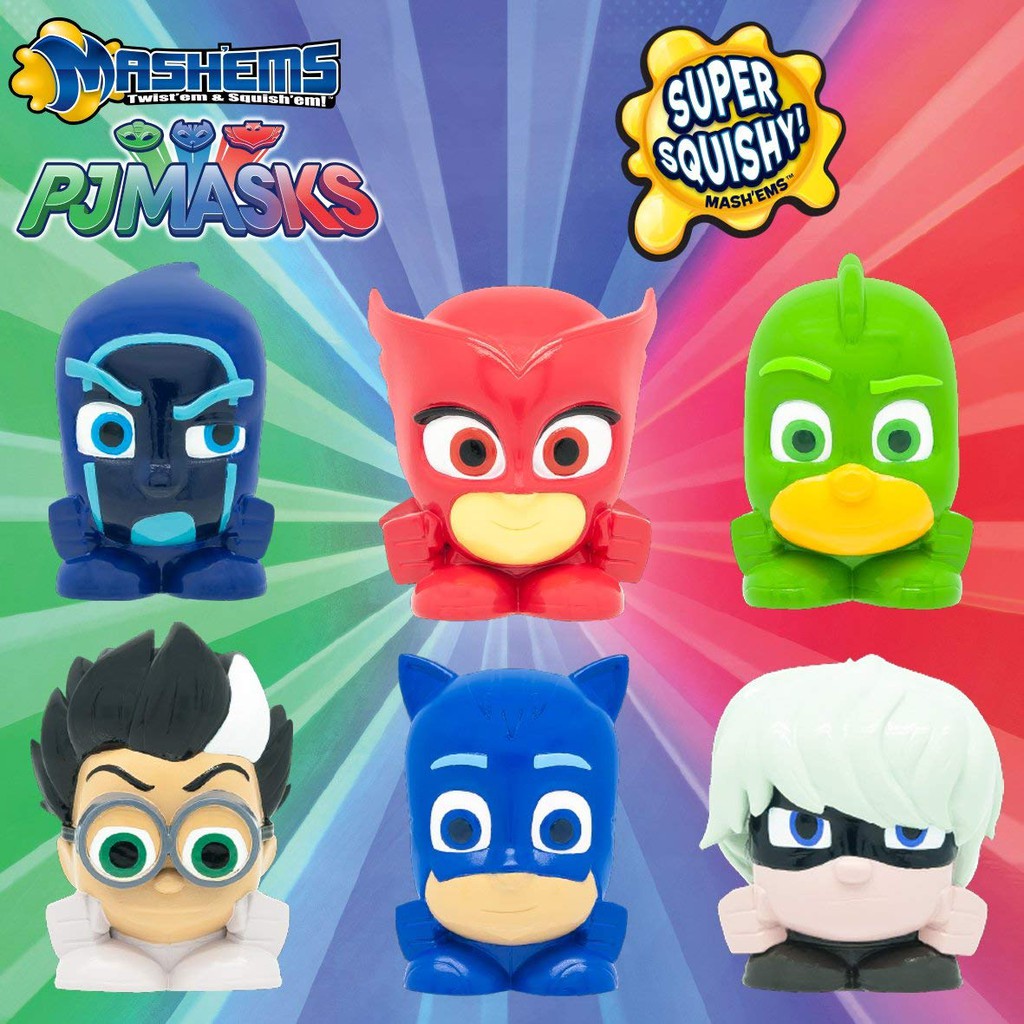 MASHEMS PJ MASKS DISNEY ĐỒ CHƠI NHỰA DẺO SIÊU ĐÁNG YÊU | Shopee Việt Nam