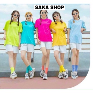 Vớ tất cổ cao trơn màu nam nữ nhiều màu phong cách ulzzang Hàn Quốc