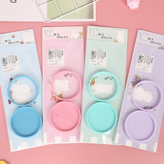 3 Hộp Đựng Bút Nhựa Dễ Thương - Thỏ Hồng VPP