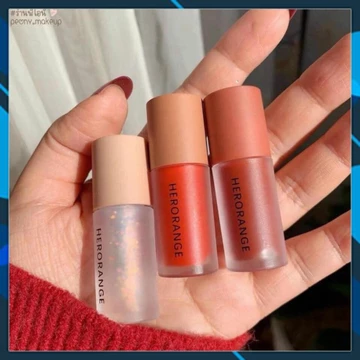 Set son LÙN 3 cây hero, SIZE MINI, chất son kem