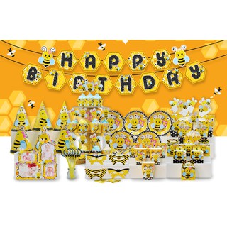 Set MEGA trang trí sinh nhật chủ đề Ong Vàng