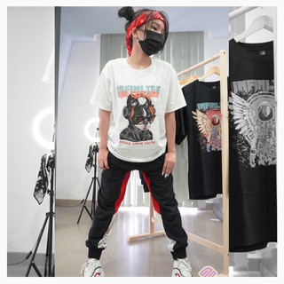 Áo thun INFINITEE Fni0857, Thun 100% Cotton - form rộng Unisex.