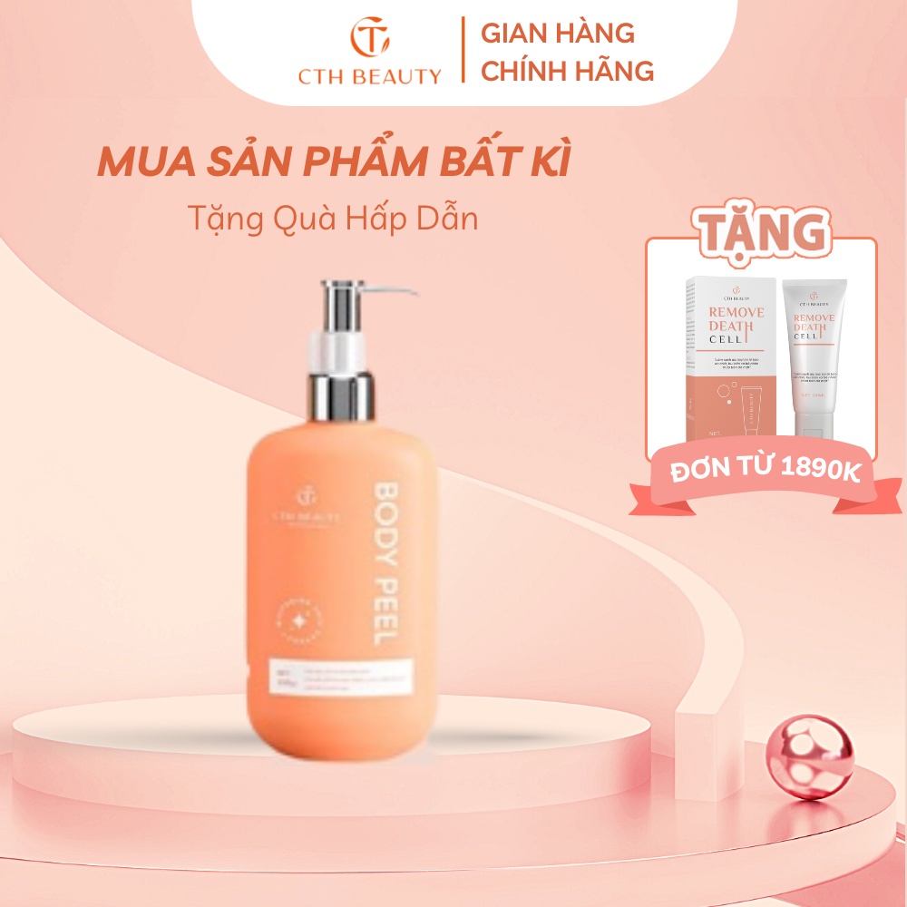 Combo Kem Body Peel Skin Cthbeauty Tái Tạo Phục Hồi Dưỡng Trắng Bong Da Toàn Thânthay Da Sinh