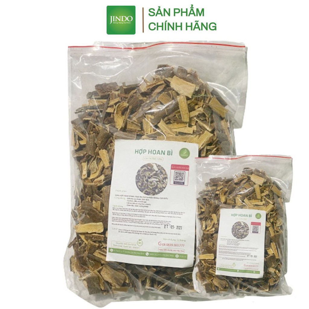 Hợp hoan bì thượng hạng JINDO 1kg hỗ trợ cho người bị suy nhược thần kinh và mất ngủ