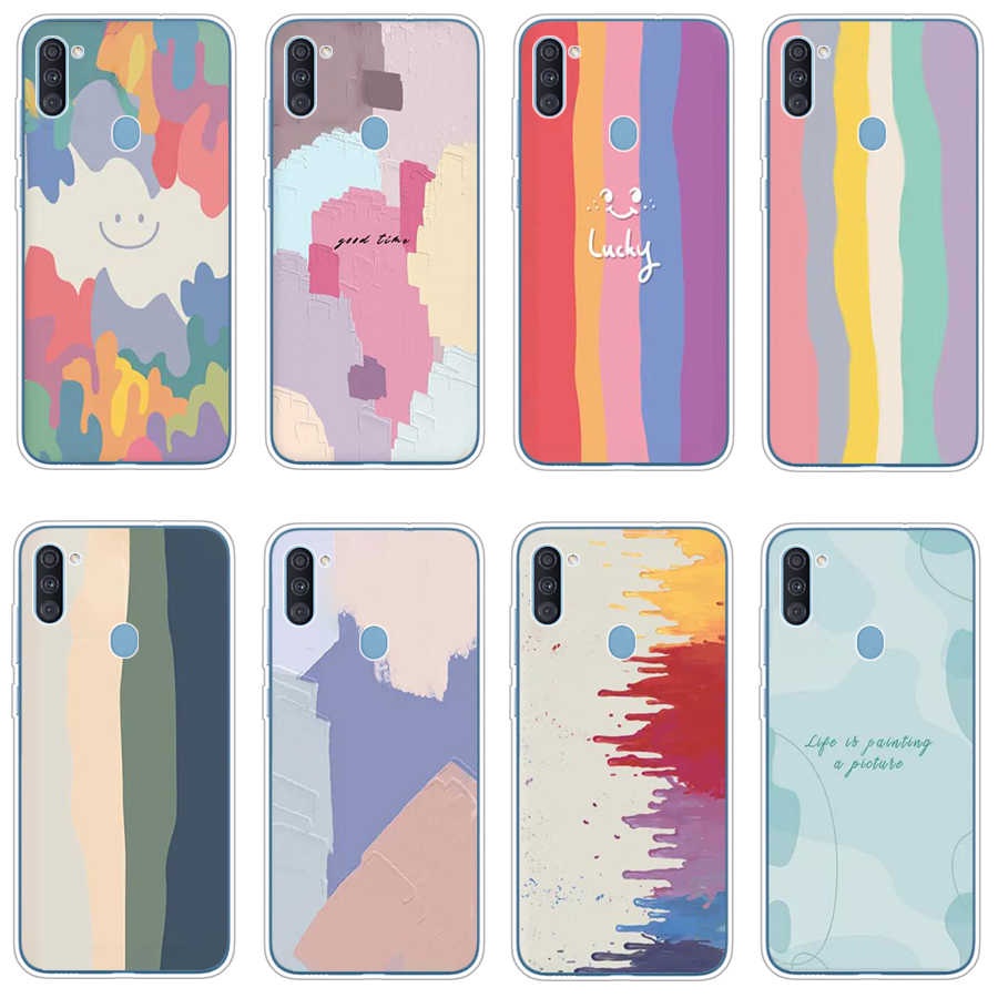 Ốp Điện Thoại TPU Dẻo In Họa Tiết Độc Đáo Thời Trang Cho Samsung Galaxy a02 M02 a02s M02s a10s a11