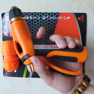 Vòi xịt rủa áp lực cao 1 tia hãng KAPUSI Nhật Bản cao cấp, kèm đầu nối vòi nước, Bảo hành 12 tháng