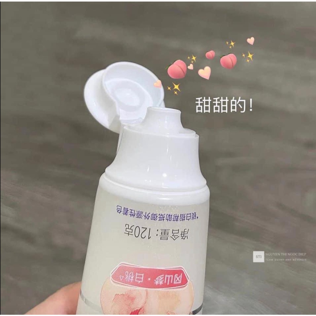 Kem đánh răng Crest Hoa Anh Đào, Quả Đào bản Trung 120g - Giúp răng trắng sáng và hơi thở thơm mát
