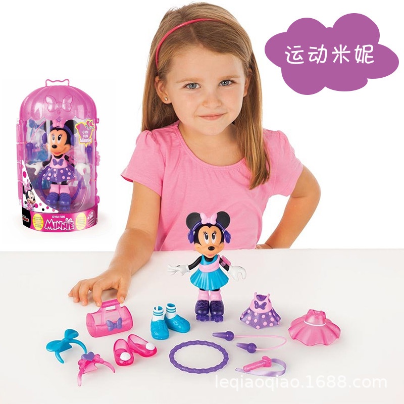Chuột Mickey Mickey Tuyệt Vời Clubhouse Săn Minnie Công Chúa Kỳ Lân FARCENT Nàng Tiên Cá Trang Phục Búp Bê Cô Gái Đồ Chơi