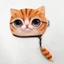 FUJIOU Phim Hoạt Hình Mèo Zero Ví Mới Đổi Tiền Xu Ví Người Phụ Nữ Đầu Mèo Meow