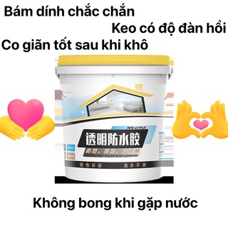 Keo Chống Thấm - Keo Quét Chống Thấm Trong Suốt PURE Chống Dột Mái Tôn, Sàn Nhà 9086 [FREESHIP]