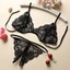 Bộ lót ren đũng mở cực sexy free size hàng đẹp