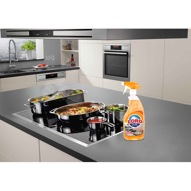 Ảnh Nước lau bếp Lord 580ml sạch tinh thơm ngát 2