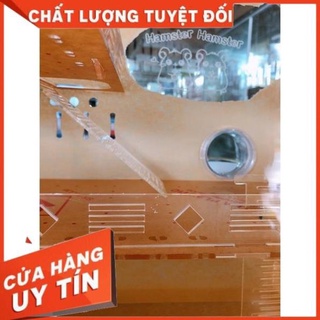 Lồng hamster, chuồng nuôi hamster, chất liệu cao cấp, size lớn 55cm