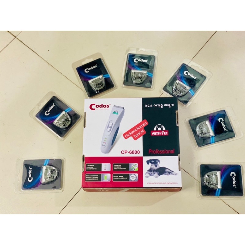 Tông đơ codos Cp-6800/Bộ tông đơ và lưỡi tông đơ codos cp 6800 | Shopee ...