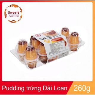 Thạch pudding vị trứng Houyi Đài Loan 260g