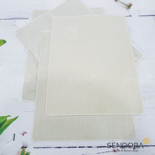 Combo 5 miếng Da bột tập điêu khắc màu xám