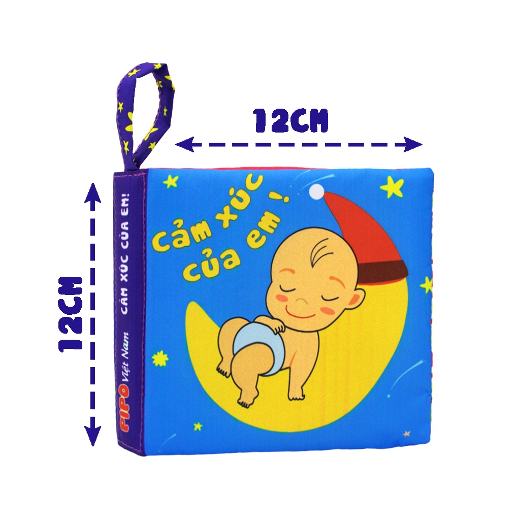 Ảnh Sách vải sơ sinh PiPoVietnam chủ đề Cảm xúc của em 2