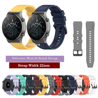 Dây Đeo 22mm Silicone Cho Đồng Hồ Thông Minh Huawei Watch GT6 GT5 GT4 46mm GT3 SE Gt 2 46mm Gt2 Pro Gt 2E /Buds